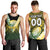 (Custom Text And Number) The Kuki's Cook Islands Rugby Men Tank Top Be Unique Vibe Black LT9 - Polynesian Pride