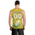 (Custom Text And Number) The Kuki's Cook Islands Rugby Men Tank Top Be Unique Vibe Yellow LT9 - Polynesian Pride