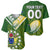 (Custom Text And Number) The Kuki's Cook Islands Rugby Baseball Jersey Be Unique Vibe Green LT9 Green - Polynesian Pride