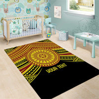 Personalised Tonga Ha apai High School Area Rug Ngatu Fonulei Pattern LT9 - Polynesian Pride