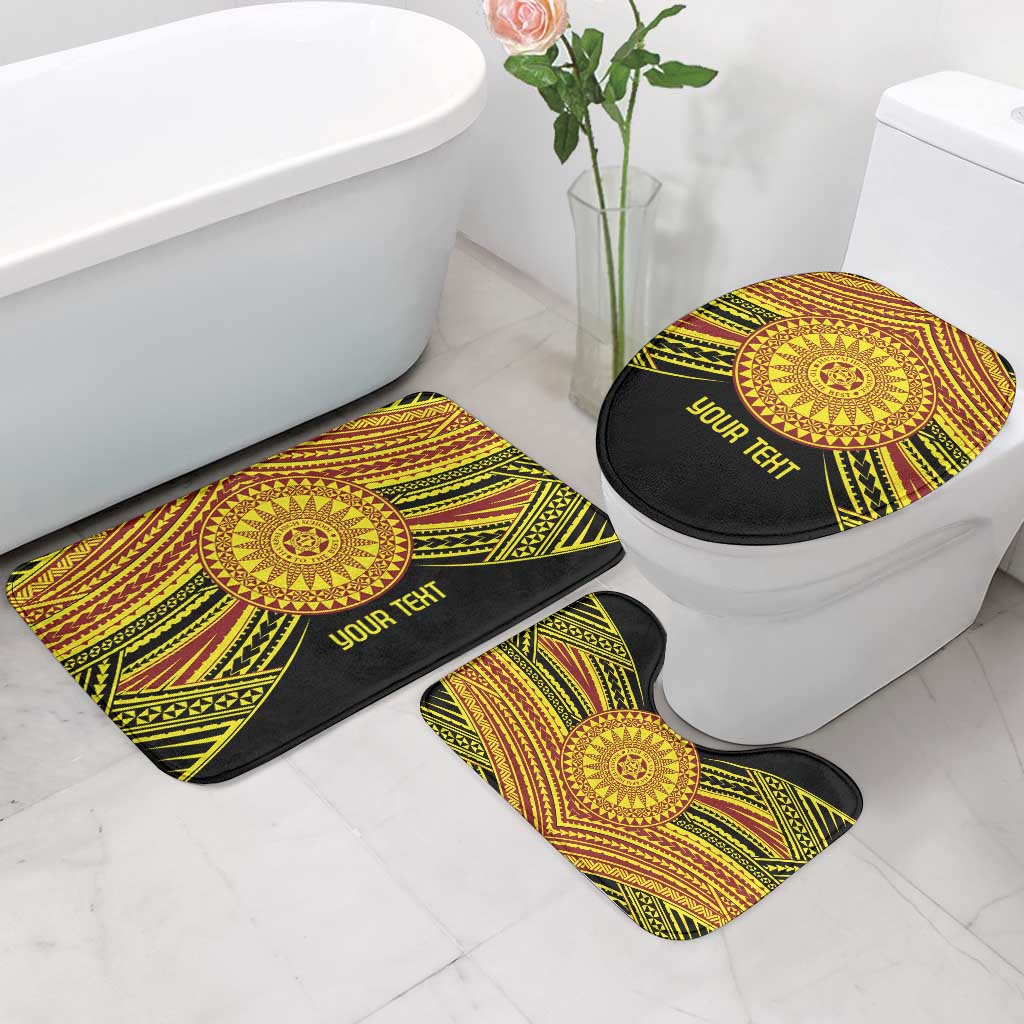 Personalised Tonga Ha apai High School Bathroom Set Ngatu Fonulei Pattern LT9 - Polynesian Pride