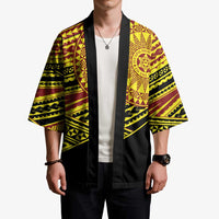 Personalised Tonga Ha apai High School Kimono Ngatu Fonulei Pattern LT9 - Polynesian Pride