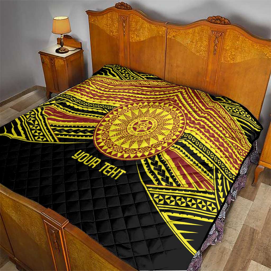 Personalised Tonga Ha apai High School Quilt Ngatu Fonulei Pattern LT9 - Polynesian Pride