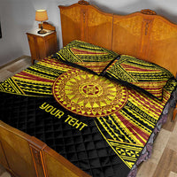 Personalised Tonga Ha apai High School Quilt Bed Set Ngatu Fonulei Pattern LT9 - Polynesian Pride