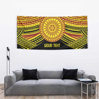 Personalised Tonga Ha apai High School Tapestry Ngatu Fonulei Pattern LT9 - Polynesian Pride