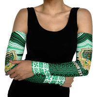 Personalised Tonga Saineha High School Arm Sleeves Polynesian Ngatu Tribal LT9 - Polynesian Pride