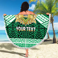 Personalised Tonga Saineha High School Beach Blanket Polynesian Ngatu Tribal LT9 - Polynesian Pride