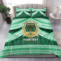 Personalised Tonga Saineha High School Bedding Set Polynesian Ngatu Tribal LT9 - Polynesian Pride