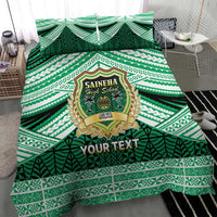Personalised Tonga Saineha High School Bedding Set Polynesian Ngatu Tribal LT9 - Polynesian Pride