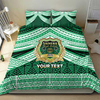 Personalised Tonga Saineha High School Bedding Set Polynesian Ngatu Tribal LT9 - Polynesian Pride