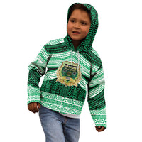 Personalised Tonga Saineha High School Kid Hoodie Polynesian Ngatu Tribal LT9 - Polynesian Pride