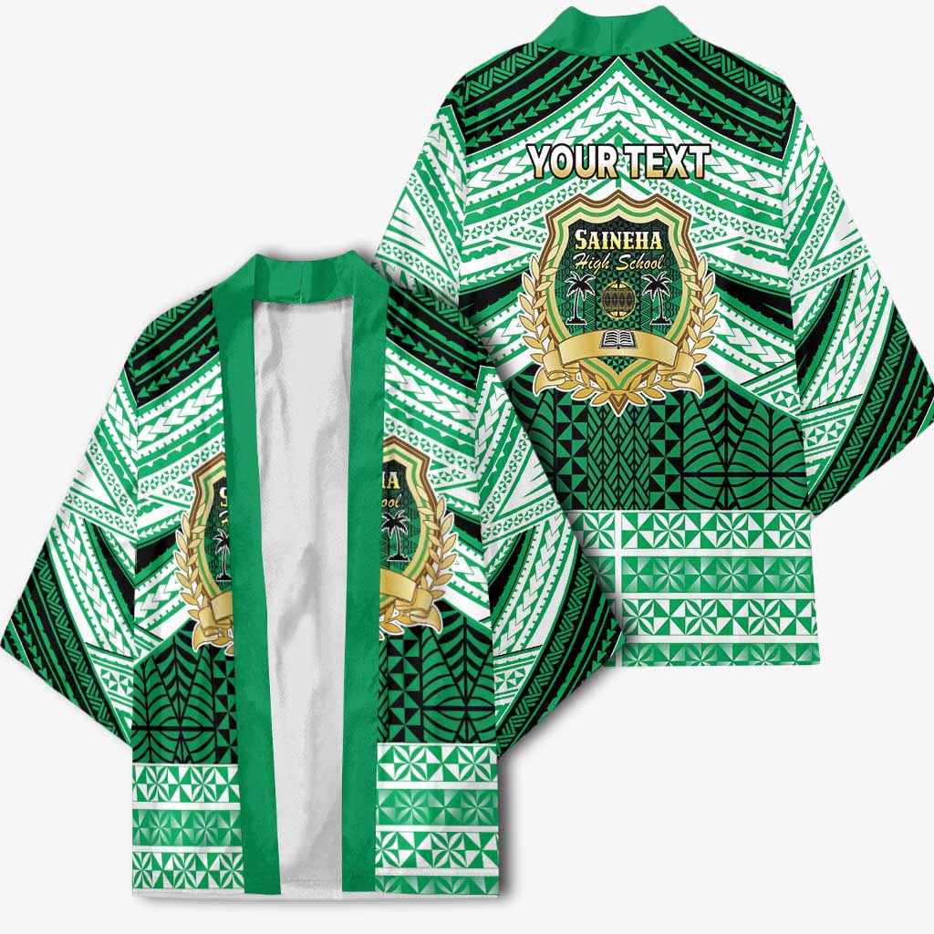 Personalised Tonga Saineha High School Kimono Polynesian Ngatu Tribal LT9 - Polynesian Pride