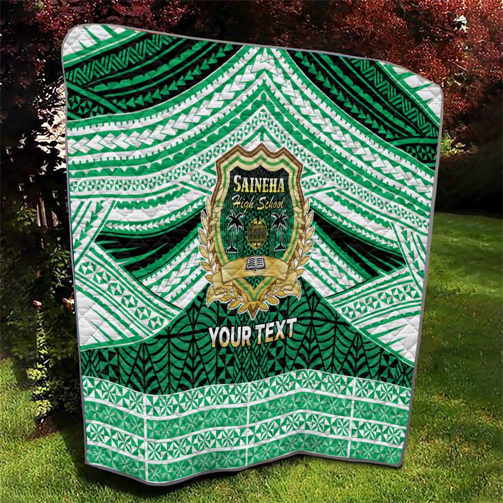 Personalised Tonga Saineha High School Quilt Polynesian Ngatu Tribal LT9 - Polynesian Pride