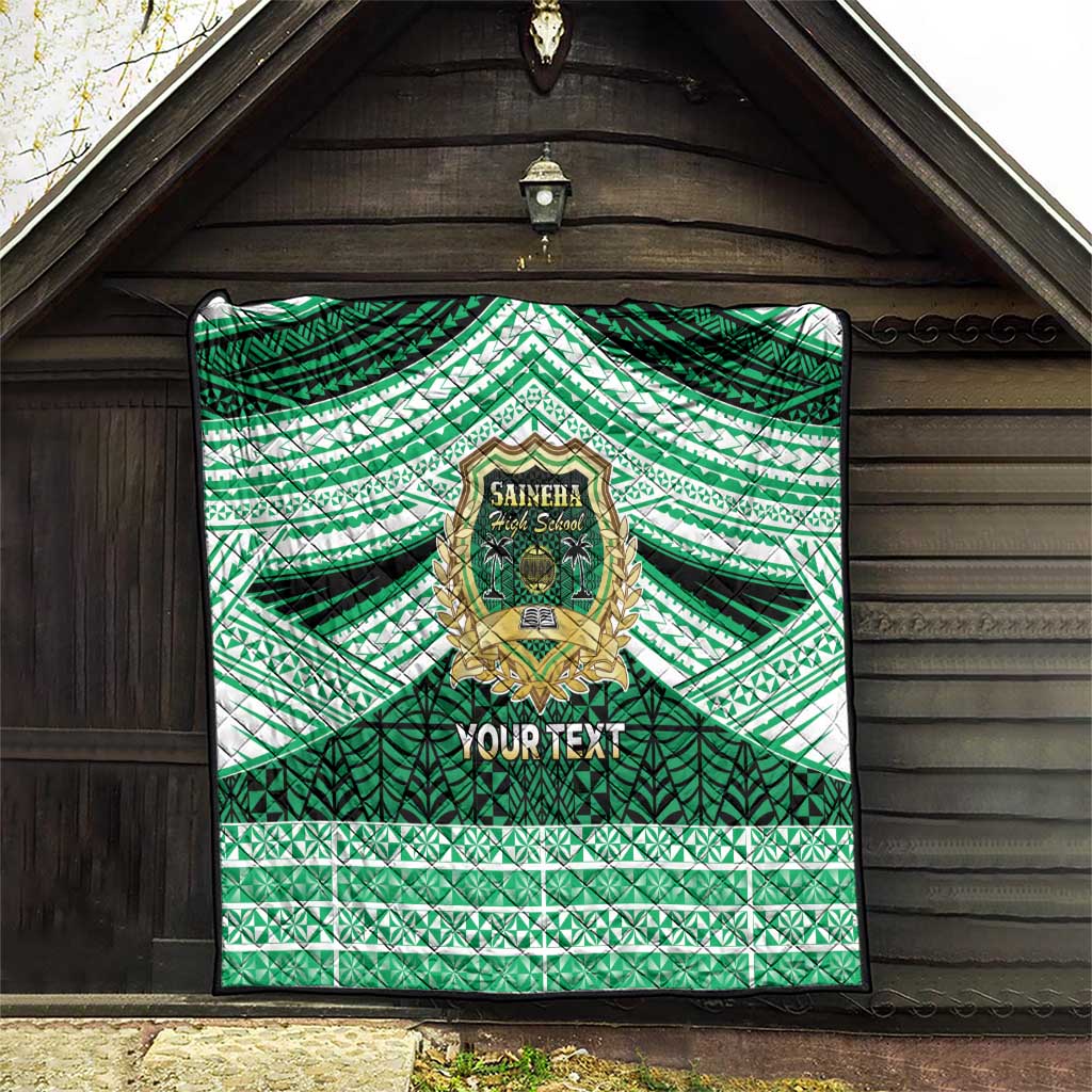 Personalised Tonga Saineha High School Quilt Polynesian Ngatu Tribal LT9 - Polynesian Pride
