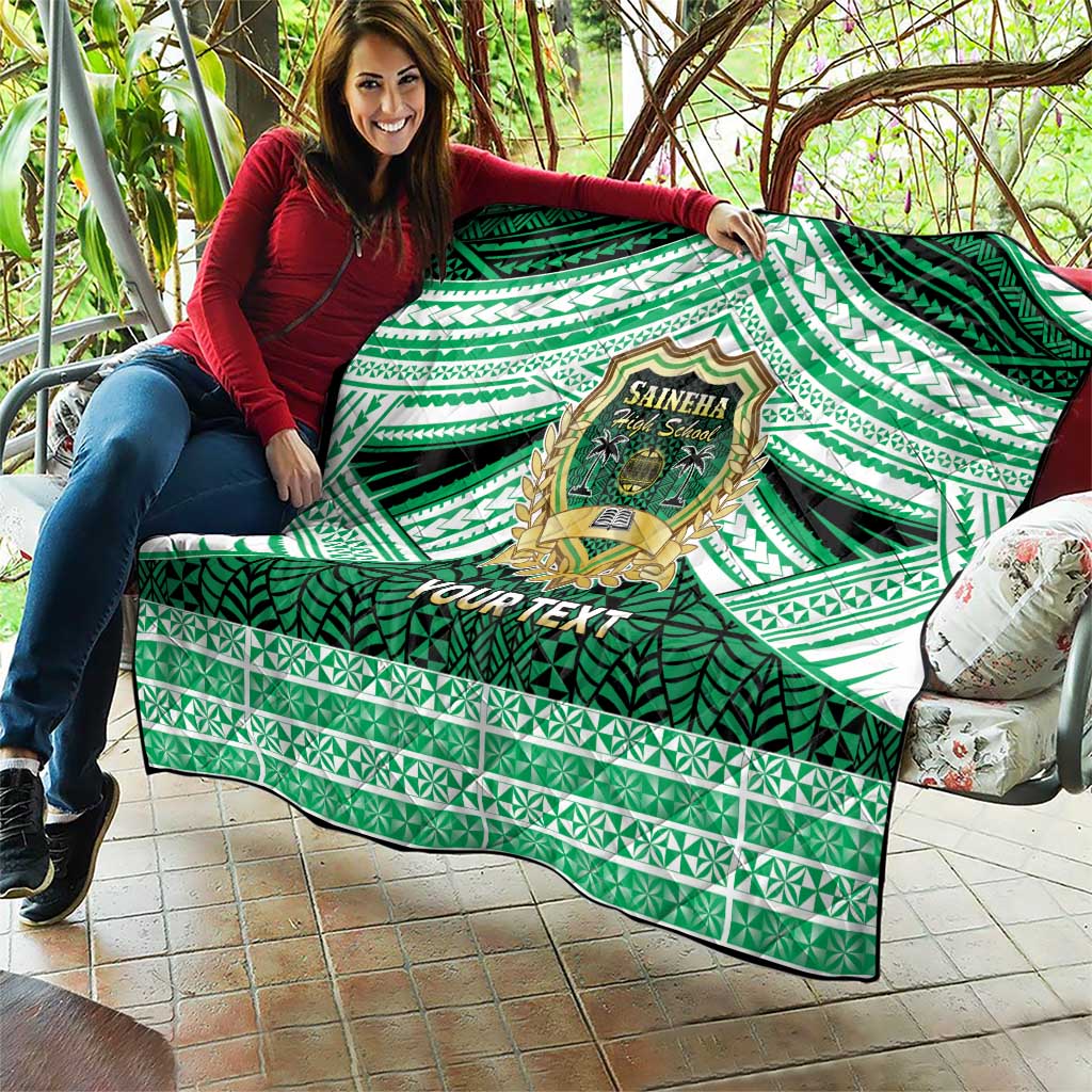 Personalised Tonga Saineha High School Quilt Polynesian Ngatu Tribal LT9 - Polynesian Pride
