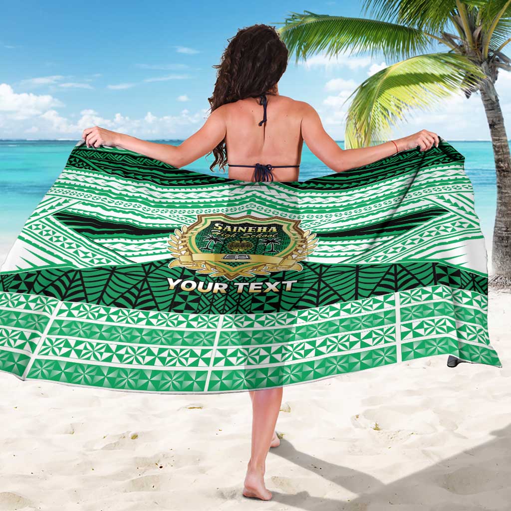 Personalised Tonga Saineha High School Sarong Polynesian Ngatu Tribal LT9 - Polynesian Pride