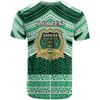 Personalised Tonga Saineha High School T Shirt Polynesian Ngatu Tribal LT9 - Polynesian Pride