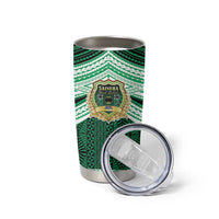 Personalised Tonga Saineha High School Tumbler Cup Polynesian Ngatu Tribal LT9 - Polynesian Pride