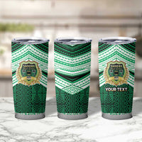 Personalised Tonga Saineha High School Tumbler Cup Polynesian Ngatu Tribal LT9 - Polynesian Pride