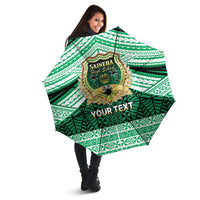 Personalised Tonga Saineha High School Umbrella Polynesian Ngatu Tribal LT9 - Polynesian Pride