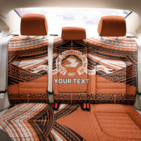Personalised Tonga Tailulu College Back Car Seat Cover Polynesian Ngatu Tribal LT9 - Polynesian Pride