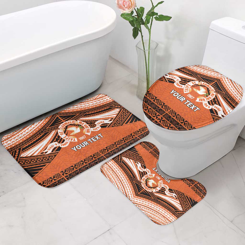 Personalised Tonga Tailulu College Bathroom Set Polynesian Ngatu Tribal LT9 - Polynesian Pride