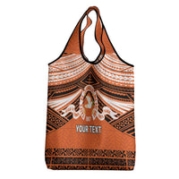 Personalised Tonga Tailulu College Grocery Bag Polynesian Ngatu Tribal LT9 - Polynesian Pride
