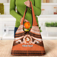 Personalised Tonga Tailulu College Grocery Bag Polynesian Ngatu Tribal LT9 - Polynesian Pride