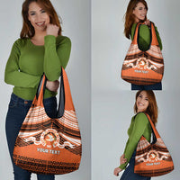 Personalised Tonga Tailulu College Grocery Bag Polynesian Ngatu Tribal LT9 - Polynesian Pride