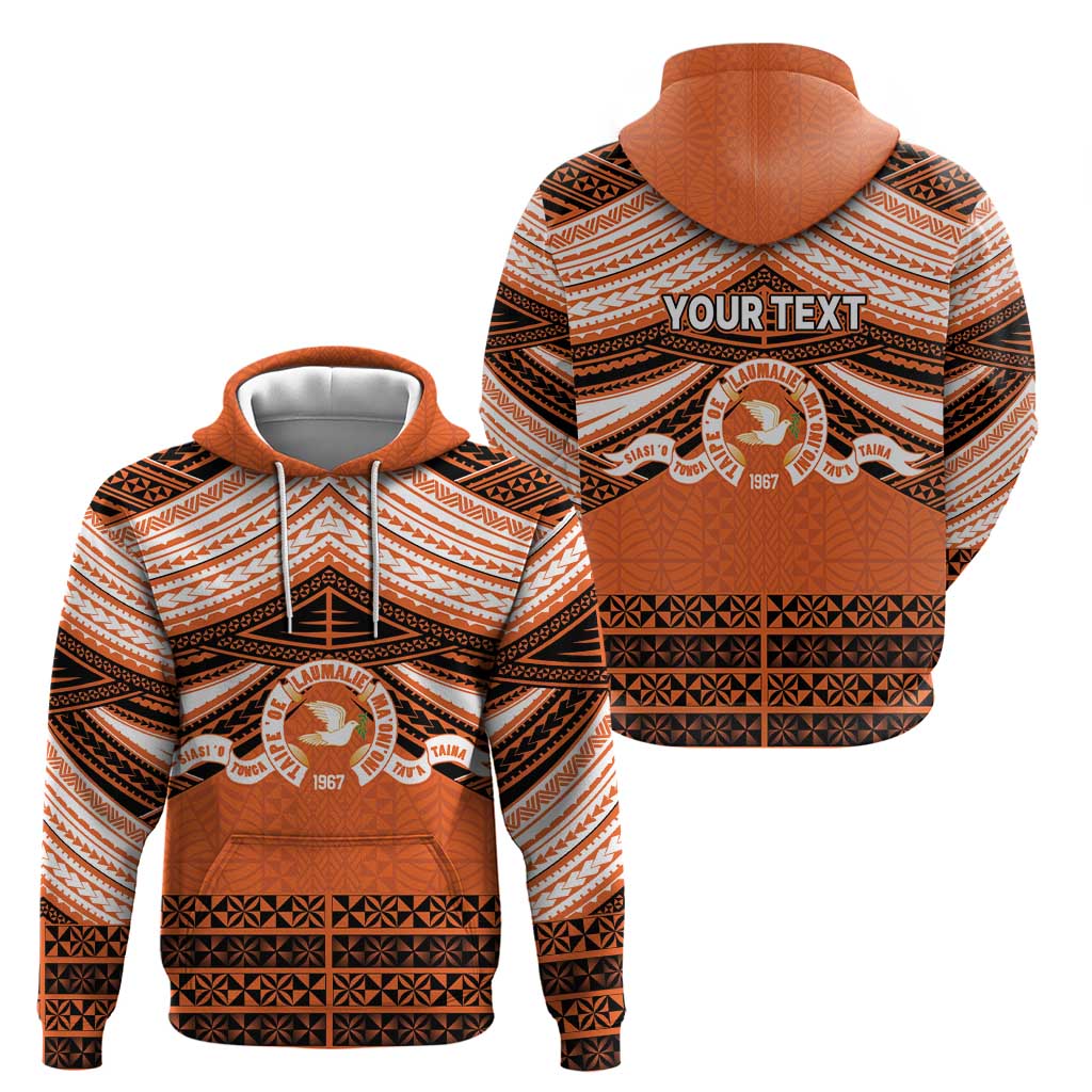 Personalised Tonga Tailulu College Hoodie Polynesian Ngatu Tribal LT9 - Polynesian Pride