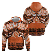Personalised Tonga Tailulu College Hoodie Polynesian Ngatu Tribal LT9 - Polynesian Pride