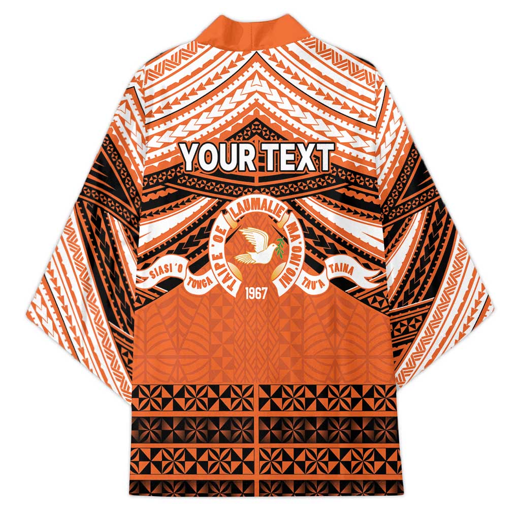 Personalised Tonga Tailulu College Kimono Polynesian Ngatu Tribal LT9 - Polynesian Pride