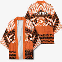 Personalised Tonga Tailulu College Kimono Polynesian Ngatu Tribal LT9 - Polynesian Pride