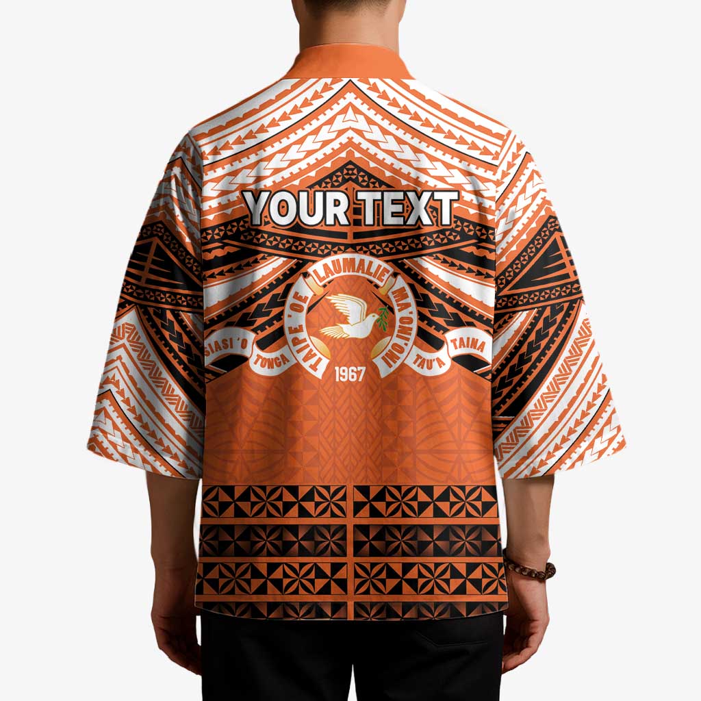 Personalised Tonga Tailulu College Kimono Polynesian Ngatu Tribal LT9 - Polynesian Pride