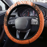 Tonga Tailulu College Steering Wheel Cover Polynesian Ngatu Tribal LT9 - Polynesian Pride