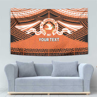 Personalised Tonga Tailulu College Tapestry Polynesian Ngatu Tribal LT9 - Polynesian Pride