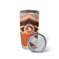 Personalised Tonga Tailulu College Tumbler Cup Polynesian Ngatu Tribal LT9 - Polynesian Pride