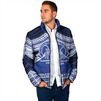 Personalised Tonga Taufa'ahau Pilolevu College Padded Jacket Polynesian Ngatu Tribal LT9 - Polynesian Pride