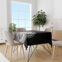Red Tongan Ngatu Fonulei Pattern Tablecloth LT9 - Polynesian Pride