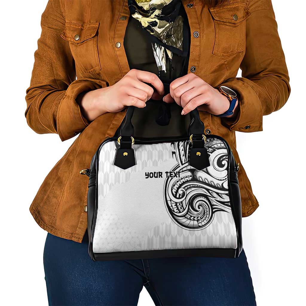 Hawaii and Japanese Culture Personalised Shoulder Handbag With Polynesian Tribal Tattoo Style LT9 - Polynesian Pride