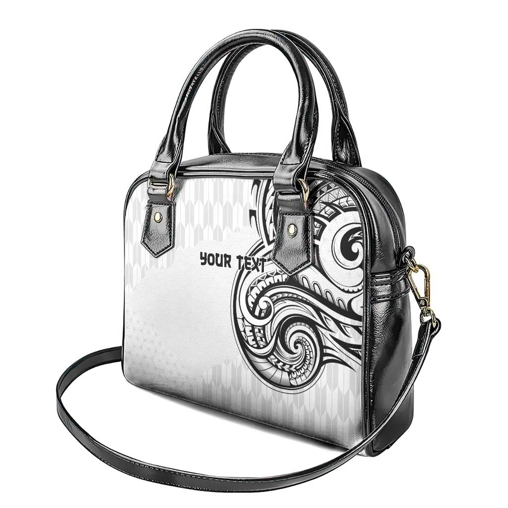 Hawaii and Japanese Culture Personalised Shoulder Handbag With Polynesian Tribal Tattoo Style LT9 - Polynesian Pride