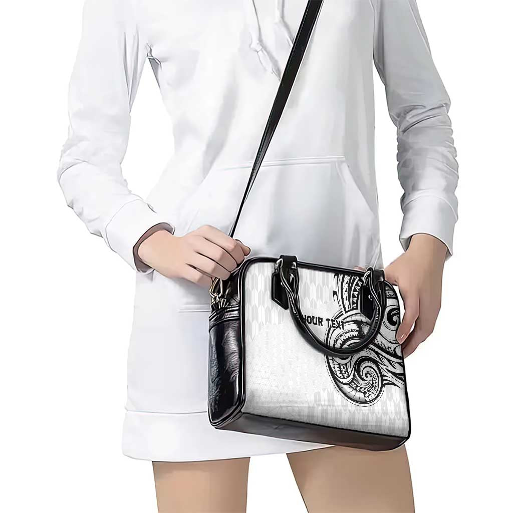 Hawaii and Japanese Culture Personalised Shoulder Handbag With Polynesian Tribal Tattoo Style LT9 - Polynesian Pride