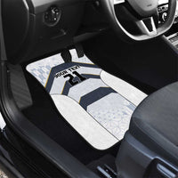 Japan Pacific Rugby 2022-23 Custom Car Mats Black Sakura Japanese Wave Pattern LT9 - Polynesian Pride