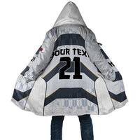 Japan Pacific Rugby 2022-23 Custom Cloak Black Sakura Japanese Wave Pattern LT9 Unisex Black - Polynesian Pride