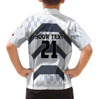 Japan Pacific Rugby 2022-23 Custom Kid Hawaiian Shirt Black Sakura Japanese Wave Pattern LT9 - Polynesian Pride