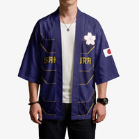 Japan Pacific Rugby 2022-23 Custom Kimono Blue Sakura Japanese Wave Pattern LT9 - Polynesian Pride