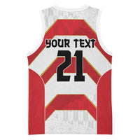 Japan Pacific Rugby 2022-23 Custom Basketball Jersey Red Sakura Japanese Wave Pattern LT9 - Polynesian Pride