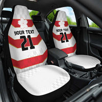 Japan Pacific Rugby 2022-23 Custom Car Seat Cover Red Sakura Japanese Wave Pattern LT9 One Size Red - Polynesian Pride