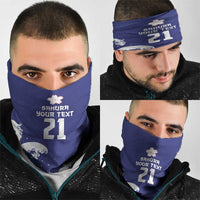 Japan Pacific Rugby Custom Neck Gaiter Go Sakura Japanese Wave Pattern LT9 - Polynesian Pride