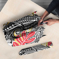 Japanese Samurai Warrior Umbrella Colorful Polynesian Tattoo Style LT9 - Polynesian Pride